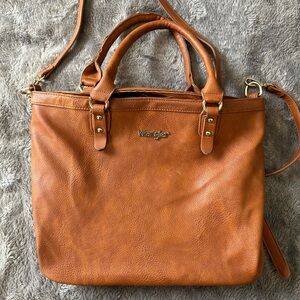 Wrangler Tan Tote Bag